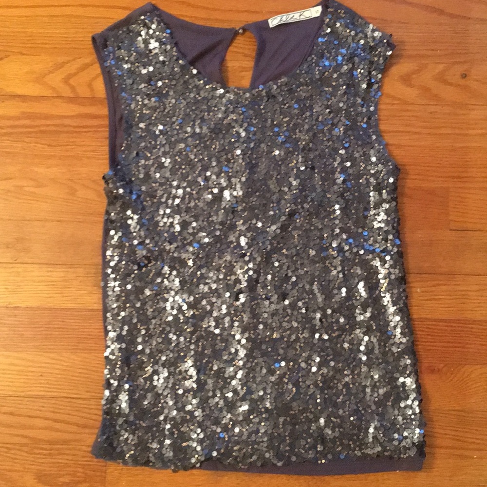 Sequin top